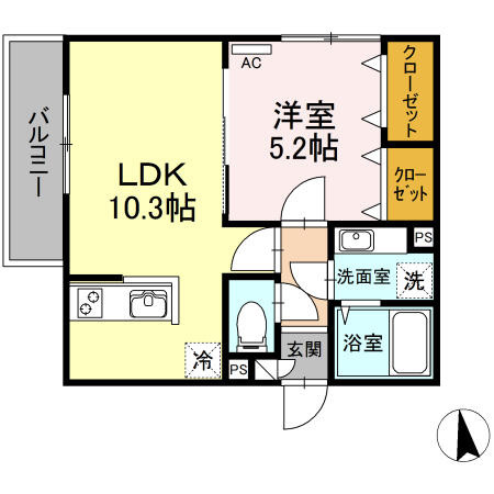 1LDK