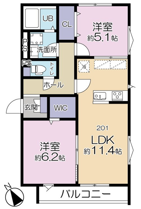 2LDK