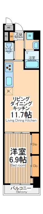 1LDK