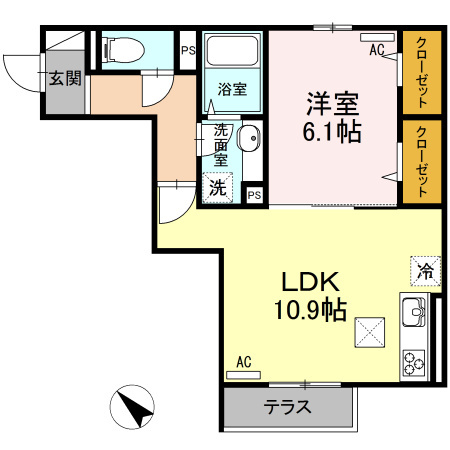 1LDK