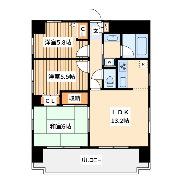 3LDK