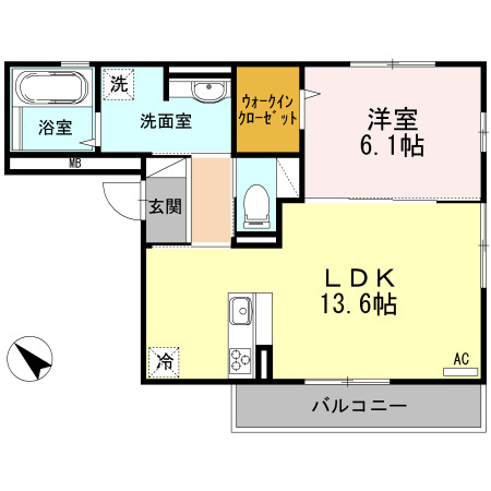 1LDK