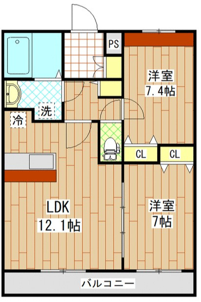 2LDK