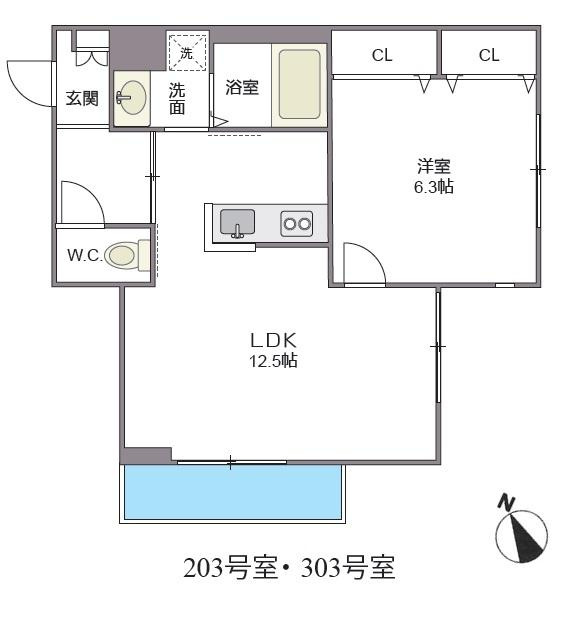 1LDK