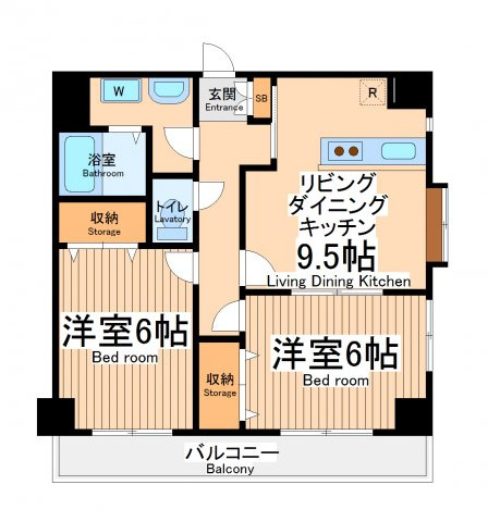 2LDK