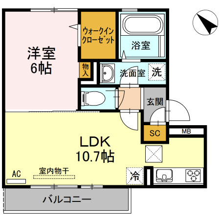 1LDK