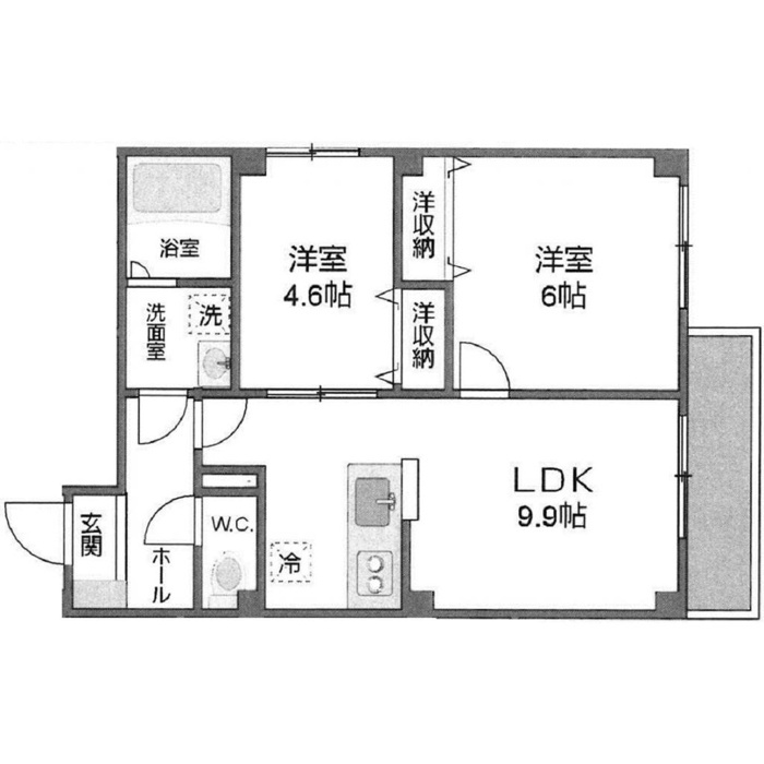 2LDK