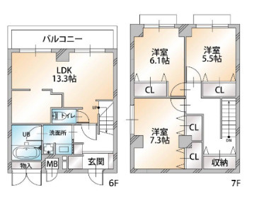 3LDK
