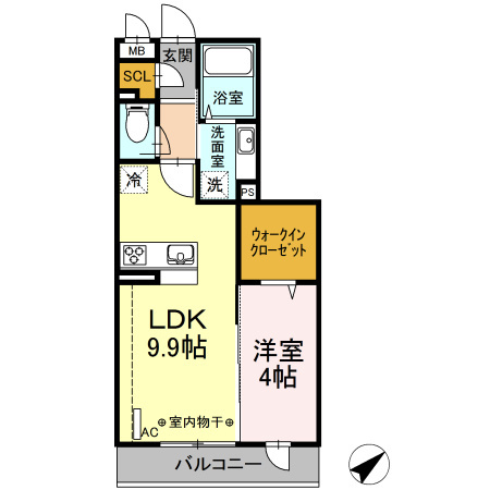 1LDK