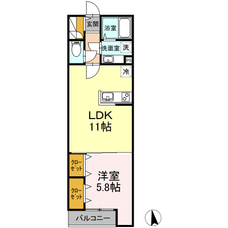 1LDK