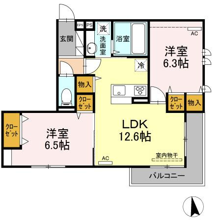 2LDK