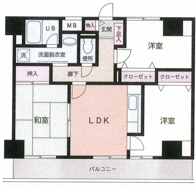 3LDK