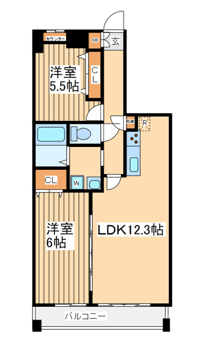 2LDK
