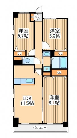 3LDK