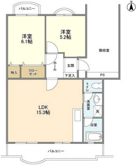 2LDK