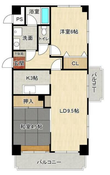 2LDK