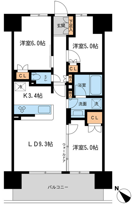 3LDK