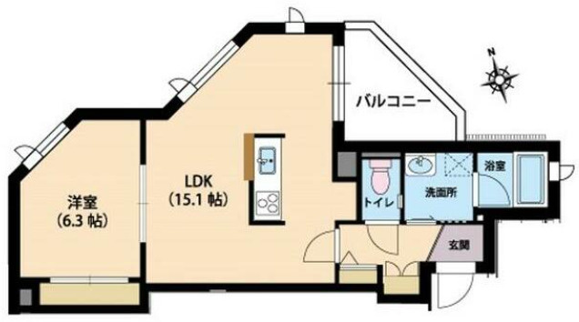 1LDK