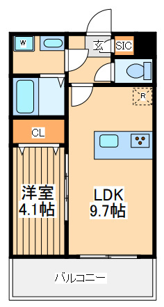 1LDK