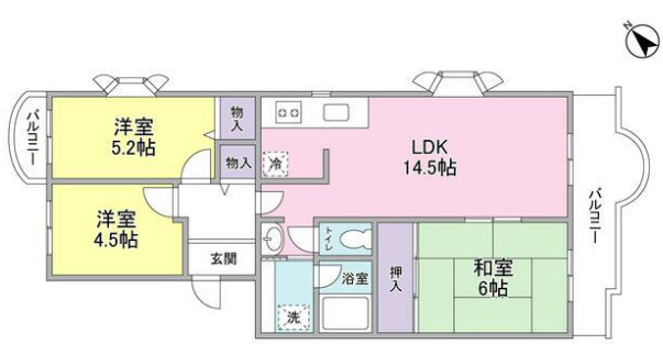 3LDK