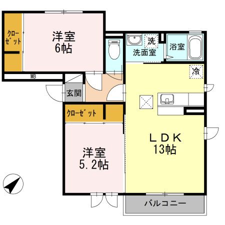 2LDK