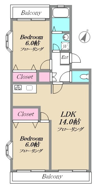 2LDK