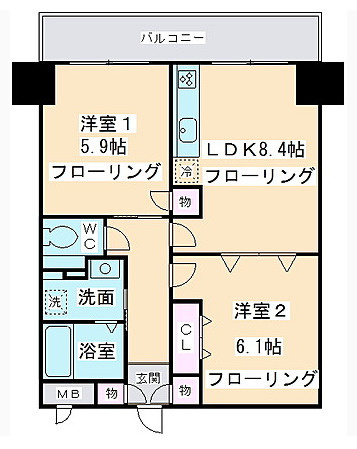 2LDK