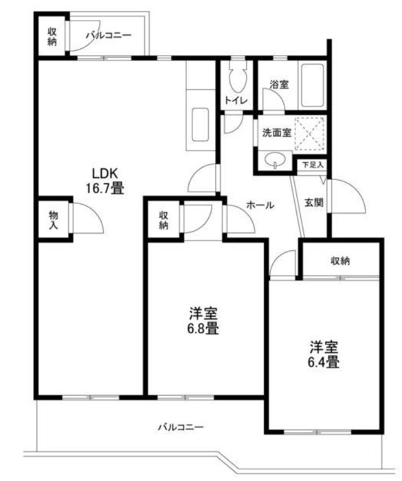 2LDK