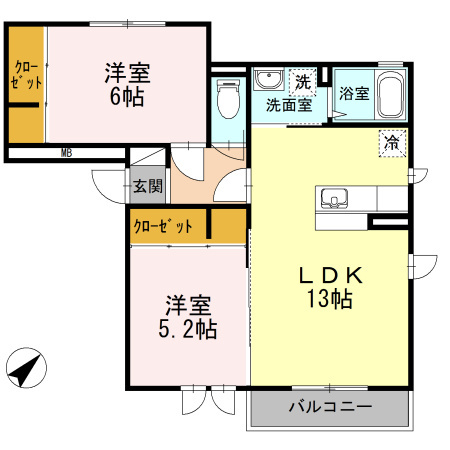 2LDK