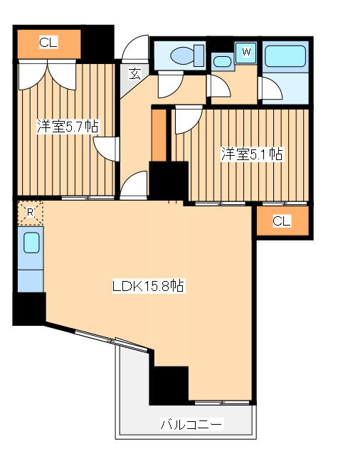 2LDK