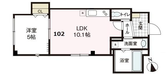 1LDK