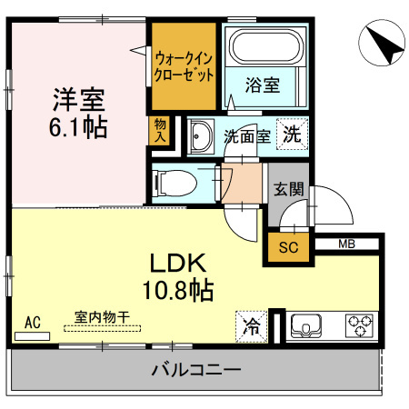 1LDK