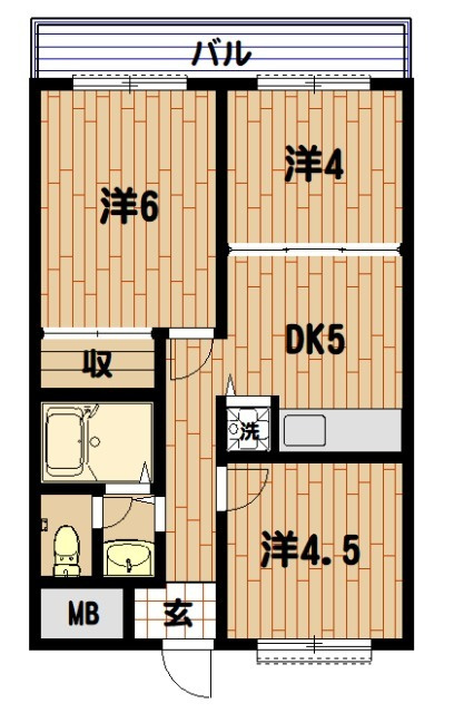 2LDK