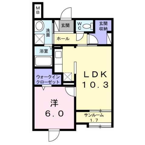 1LDK
