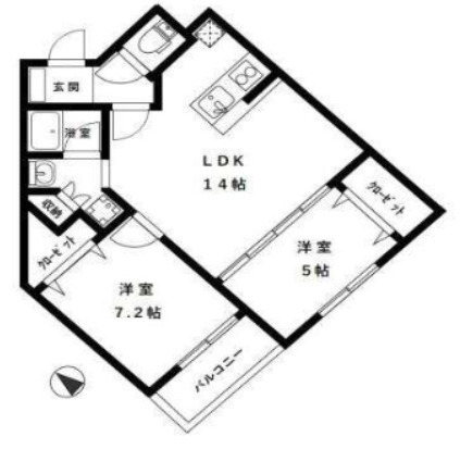 2LDK