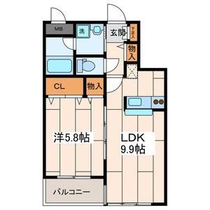 1LDK