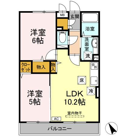 2LDK