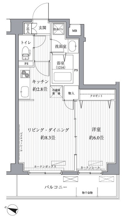1LDK