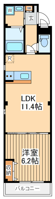 1LDK
