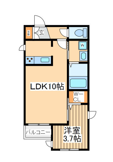 1LDK