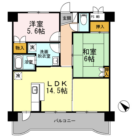2LDK