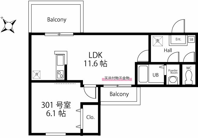 1LDK