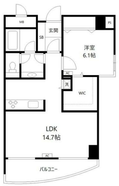 1LDK