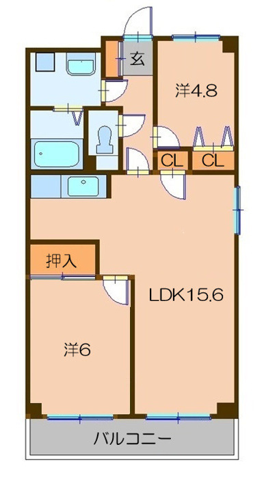 2LDK