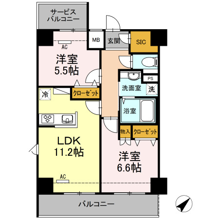 2LDK