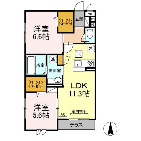 2LDK