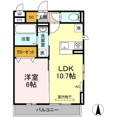 1LDK