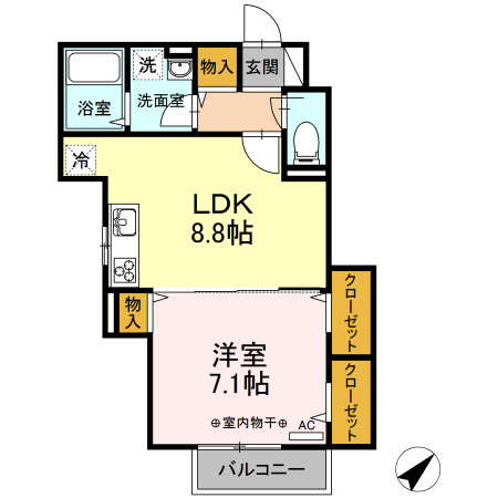 1LDK