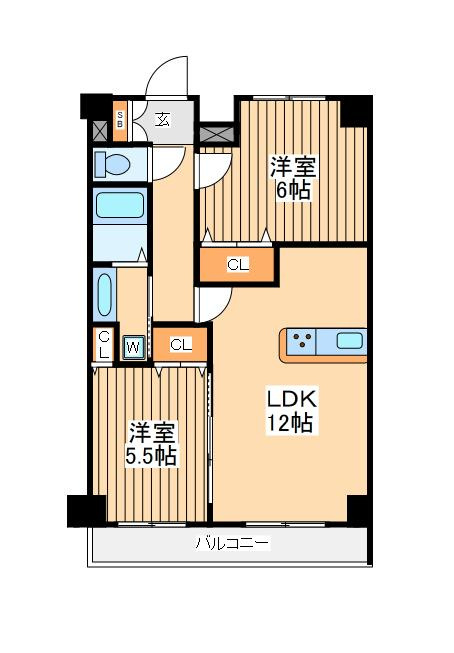 2LDK