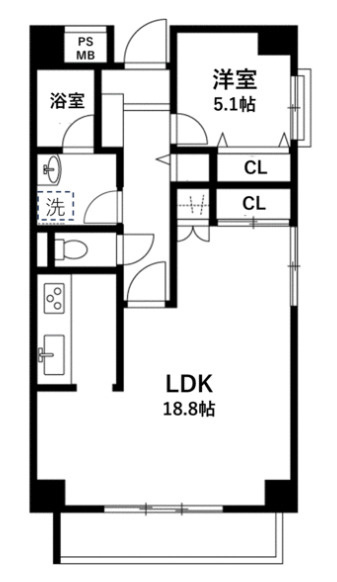 1LDK